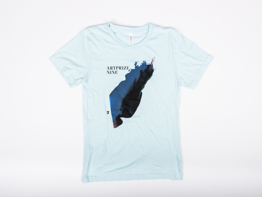 Promotional ArtPrize paint slash t-shirt, featured on MarkIt Merchandise's blog