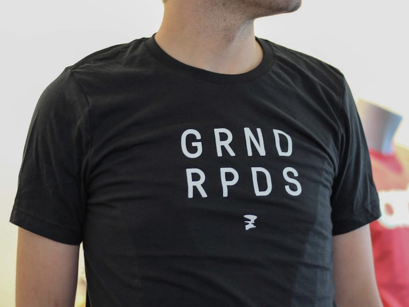 Black Grand Rapids T-Shirt