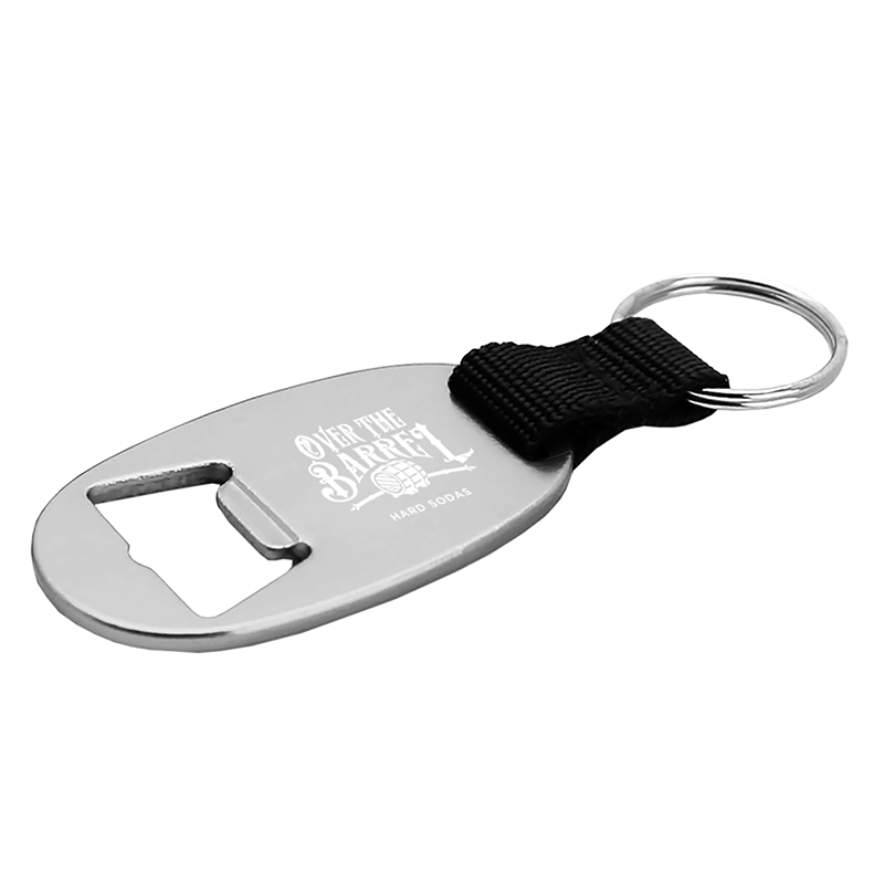 <b>Oval Bottle Opener Key Ring</b>
