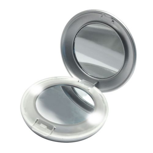 Compact Lighted Mirror