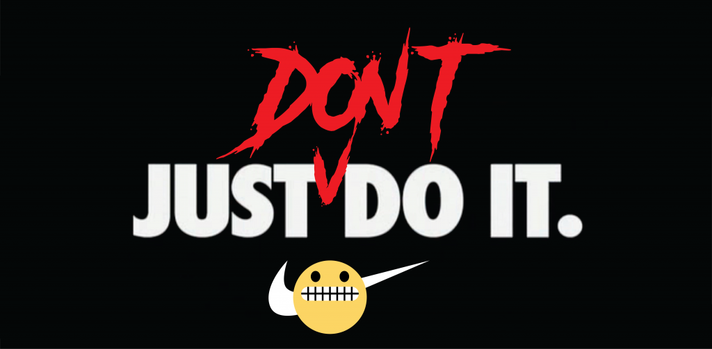 Just Don't Do It Copyright and Trademarking Blog Post on www.markitmerchandise.com